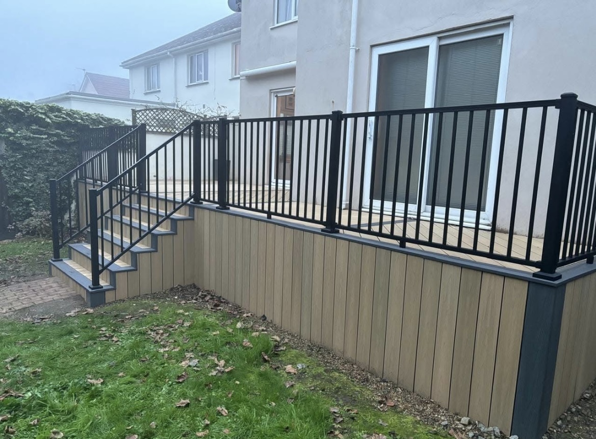 Composite decking project Guernsey